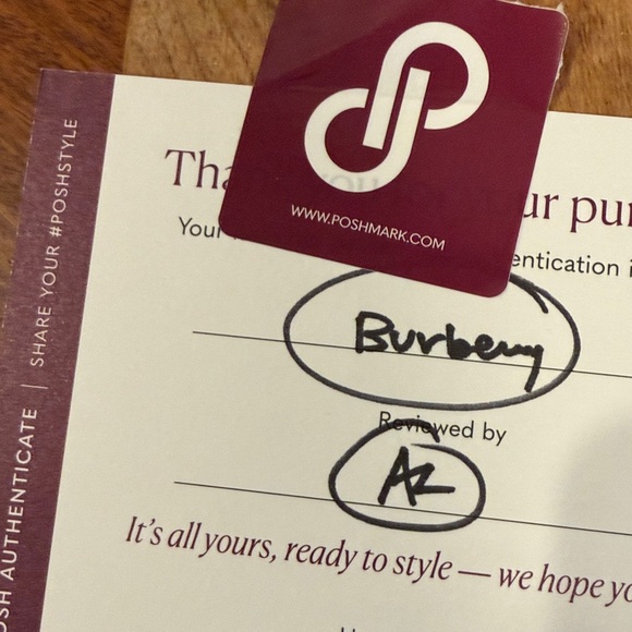Burberry Dark Purple Trench Coat - Picture 14 of 14